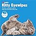 Petkin Kitty Eye Wipes, 40 Moist Wipes - Gentle Eye Cleaning Wipes Remove Dirt, Discharge, & Tear Stains - Safe, Convenient, Easy to Use Pet Wipes for Cats & Kittens - Ideal for Home or Travel