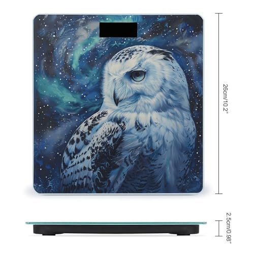 Báscula Digital de Baño FekiLoot con Vidrio Templado miniatura 2