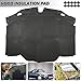 Hood Insulation Pad 1296802025 Replacement for Mercedes Benz 1990-1993 300SL 500SL 600SL/1994-1997 SL320/1994-2001 SL500/1994-2000 SL600/2002 R129 Hood Heat Liner Sound Deadening Heat Shield Mat