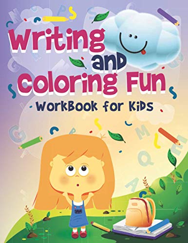 Writing and Coloring Fun: Workbook for Kids