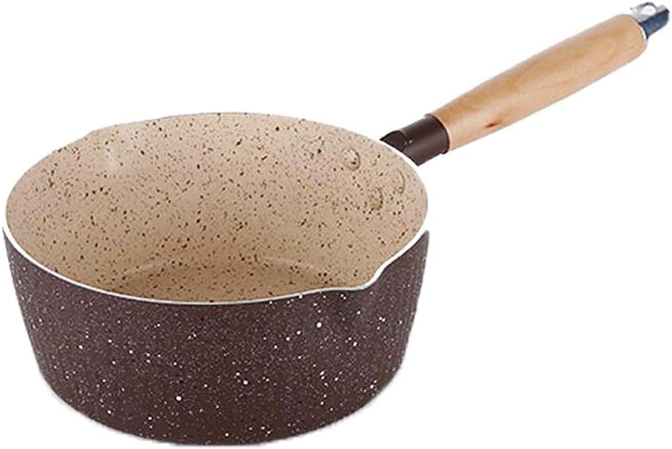 Milk Pan,Small Sauce for Home Kitchen Restaurant Cooking Kitchen Cookware Plastic Comfortable Easy Clean