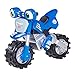 Ricky Zoom Super Loop, Grande Jouet de 17,8 cm avec Roues Libres et Sons D'accélération pour Jeu Préscolaire, Motos se tenant seules pour Enfants-Garçons Et Filles 3 Ans+, T20063, blue
