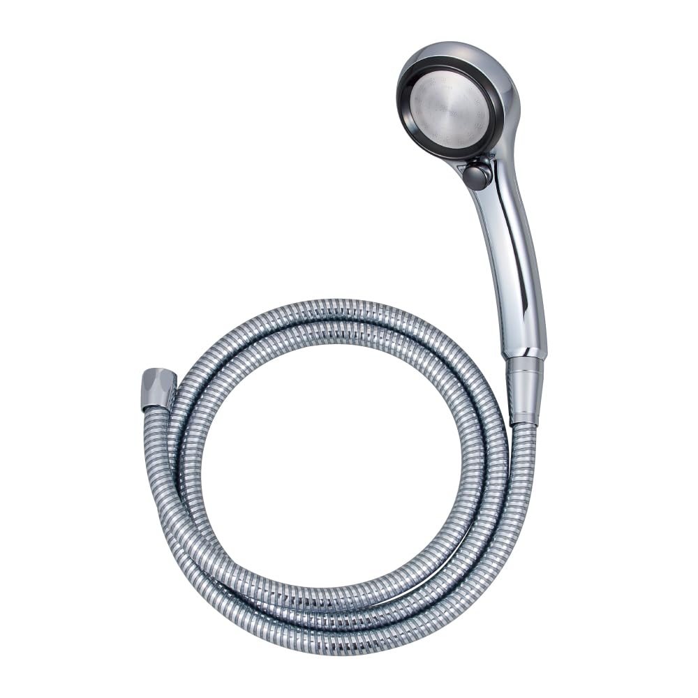 Amazon.co.jp: SANEI Rainy Metallic Shower Head Hose Set