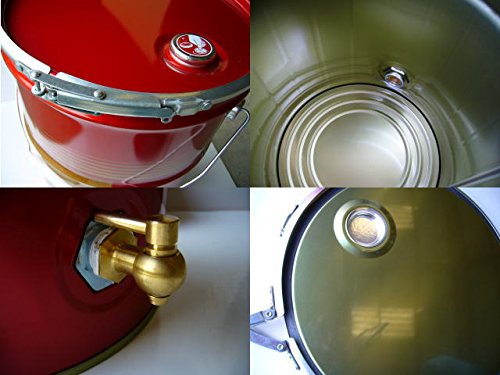 Amazon | TCL 25Lオイルサーバー コック付(カラ缶) | 燃料・オイル用