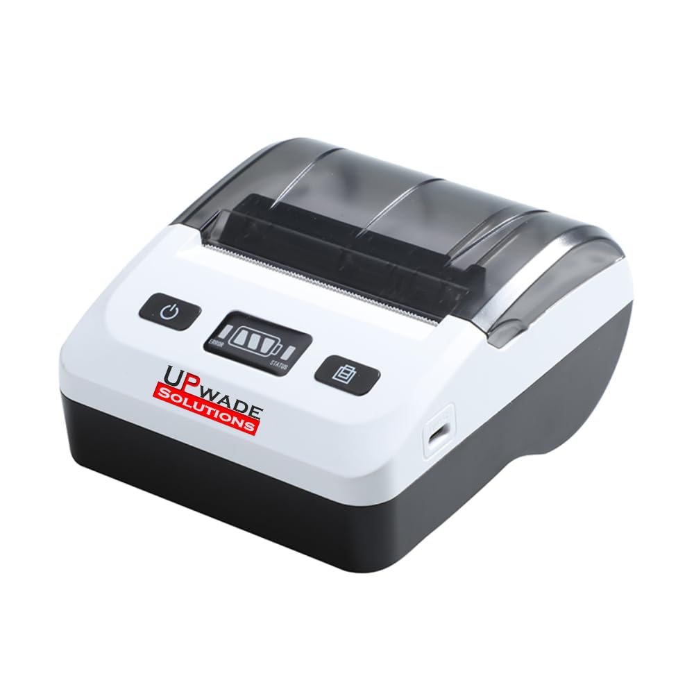 Upwade 80mm Receipt Printer Portable Bluetooth + USB Wireless Printer with Rechargebale Battery (B0D135LTSM) Amazon Price History, Amazon Price Tracker