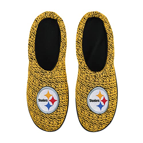 Image of FOCO NFL mens Poly Knit Cup Sole Slipper
