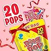 Ring Pop Candy, Valentine's Lollipops, 20 Ct Party Favors in Assorted Fruity Flavors - Full Size, Fun Hard Candy For Birthday Parties, Valentine's Gifts, Goodie Bags, Party Favors #2