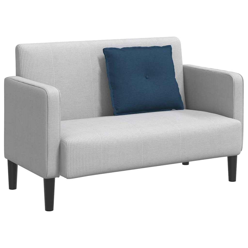 Cojín de respaldo azul de tela, 60 x 19 x 50 cm, con relleno de poliéster, ergonómico, extraíble, lavable, para oficina, sofá, cama, como cojín de apoyo para la espalda para el hogar, viajes