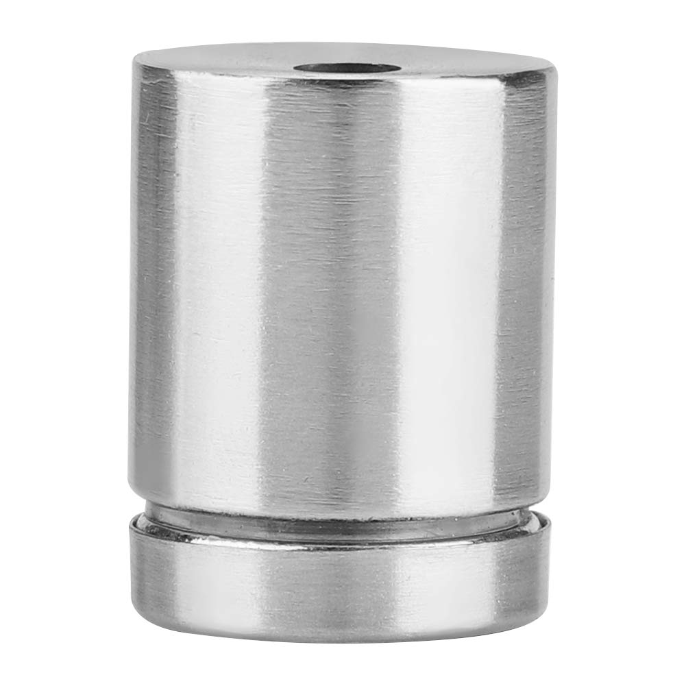 Glass Standoff Pin Mounting Signs Glass Standoff, Solid 18Pcs Advertisement Screws, M19*25mm Silver for Indoor Store Outdoor Office-image-43