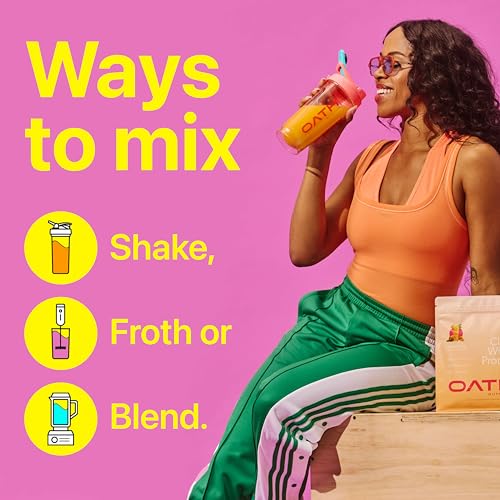 Image of Oath Nutrition Clear Whey Isolate Protein Powder, Frosty Lemonade, 20g Complete Protein per Serving, No Added Sugar, Grass-Fed, 21 Servings