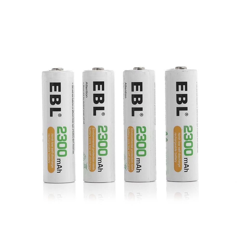 EBL 2300mAh AA Rechargeable - Pack of 4 Battery