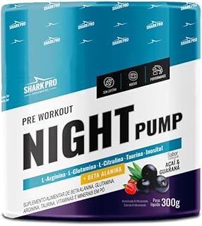 NIGHT PUMP - PRÉ TREINO 300G - AÇAI & GUAR