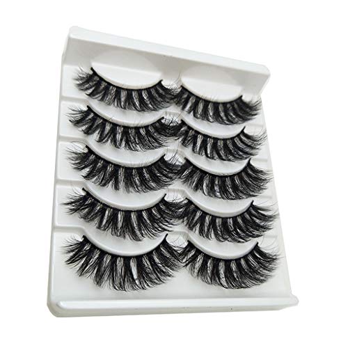 Preisvergleich Produktbild Broadwage Magnetische Wimpern, 3D Künstliche Magnetische Wimpern, 5 Pair Wasserdichtem Falsche Wimpern Mit Magnete Langlebigem Magnetic Wimpern, Wiederverwendbare Falsche Magnetic Eyelashes