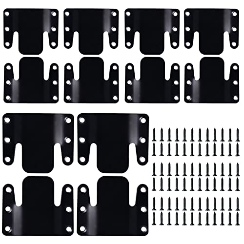 12Pcs Sectional Connectors For Sofa Interlocking, Furniture Bracket With Screws For Couch And Loveseat Sofa Replacement Parts #TOP3