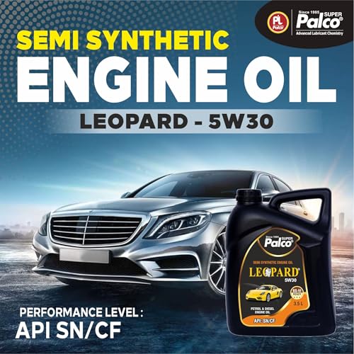 Image of PALCO LEOPARD 5W30 Engine Oil for Car 3.5 Ltr | Engine Oil for Petrol & Diesel Cars