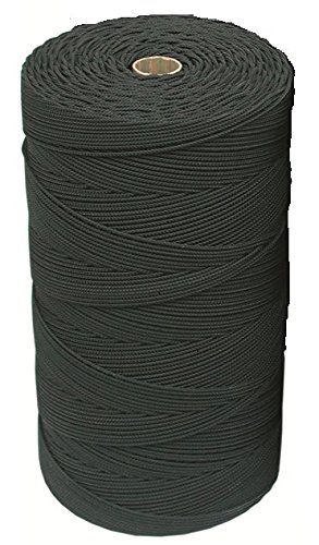 Corderie Italiane6000150 – 00 Braid palamiti 1.0 MM-200 MT, Black
