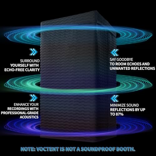 Professional Vocal Booth Isolation Shield