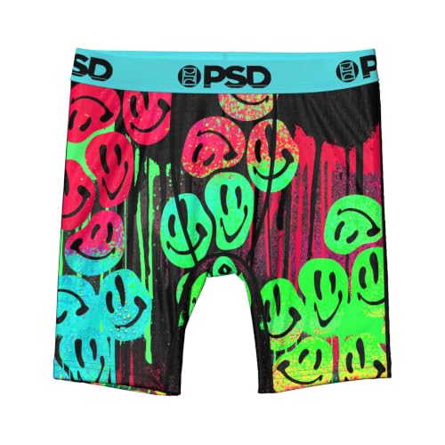 Image of PSD Youth Boys Underwear Smiley Face Graphic Boxer Briefs, Packs & Singles