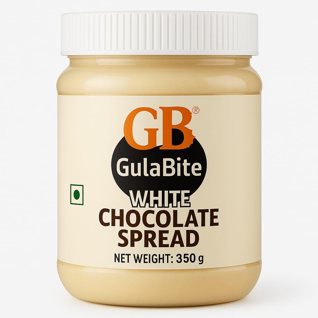Gulabite White Chocolate Spread, Multi-Purpose Baking and Topping, Sandwich Spread, 350g-image-47