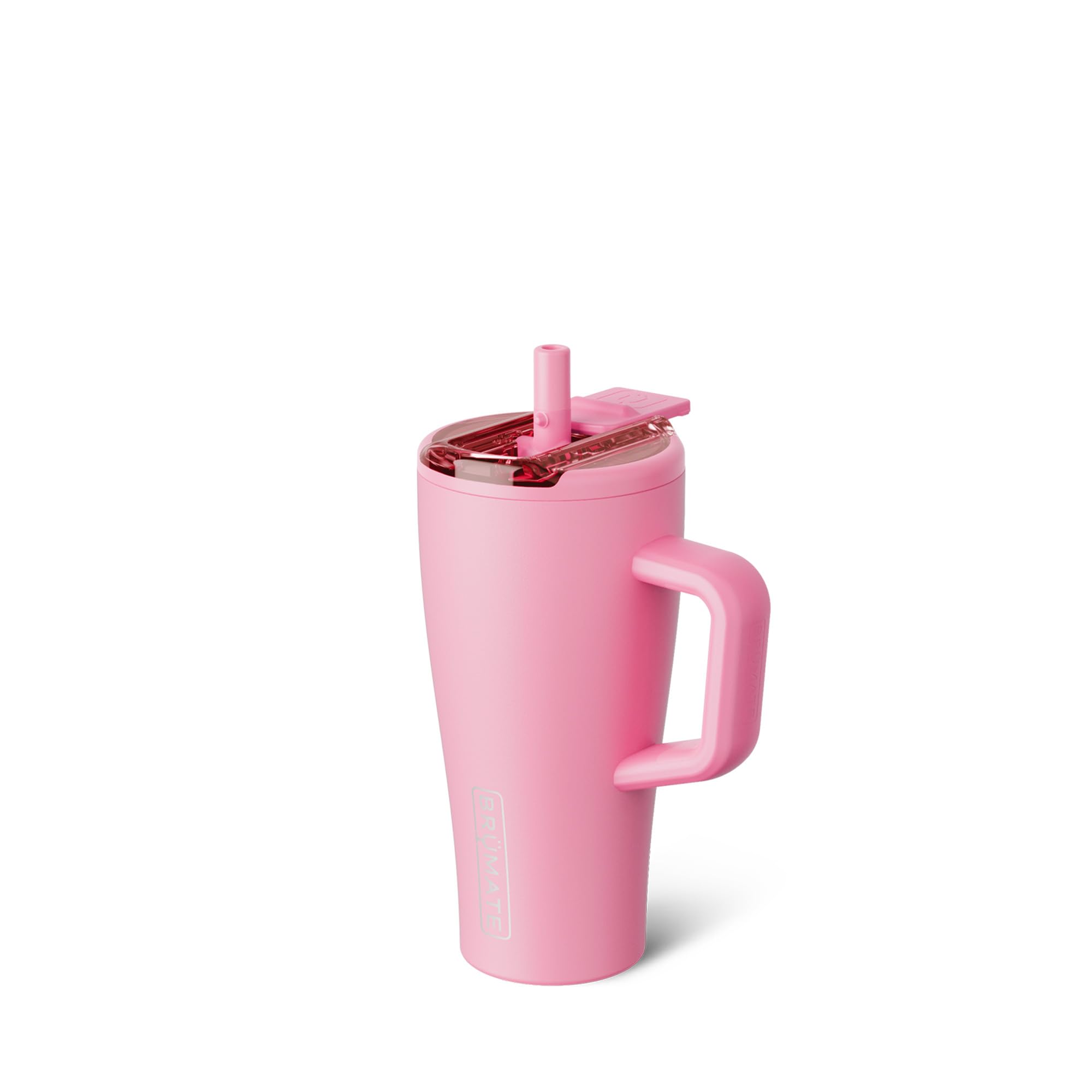 BrüMate Era Flip 20oz Kids Tumbler with Covered Flip Down Straw | 100% Leakproof Insulated Kids Cup | Made of Stainless Steel | Cup Holder Friendly | 20oz (Primrose)