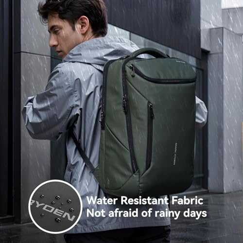 Image of MARK RYDEN Business Backpack for Men, Waterproof High Tech Backpack with Sport Car Shape Design and USB Charging Port, Travel Laptop Backpack Fits 17.3 Inch Notebook | Waterproof Tech Backpack with USB Charging Port, Professional Work Backpack for Travel, Office, College, Commuting, Hiking