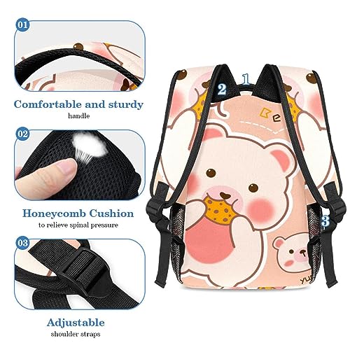Cartables pour enfants Greedy Bear grand format 40cm avec trousse assortie