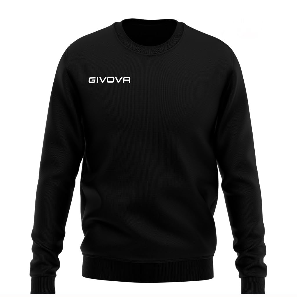 Givova Unisex Noir Sweatshirt Fleece One