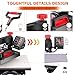 Pro Heat Press, 5 in 1 Heat Press Machine for T Shirts, 15 x 12 Inch Shirt Press Machine, 360-Degree Swing Away Heat Transfer Sublimation Shirt Printing Machine for Tshirts Mugs Plates Caps (R-5 IN 1)