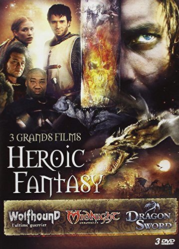 Photo de 3 grands films d'Heroic Fantasy : Wolfhound + Midnight Chronicles + Dragon Sword