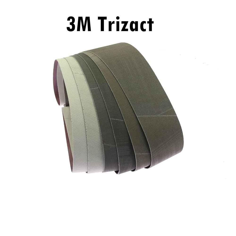 533/686/915/1220/1600/1829/2000 * 50 mm Schleifband for Schleifen und Polieren von Edelstahl und Hartmetall, 1 Stück (Farbe: Rot P240, Größe: 1220 x 50 mm)(Dry P1200,2000x50mm)
