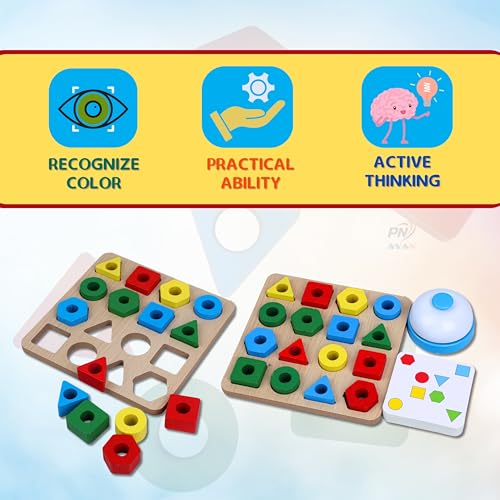 Image of Number Enlightenment Wooden Toy Train for Toddlers - Animal, Transportation, Fruit, Color Recognition Early Education Blocks (Toy Model 7)