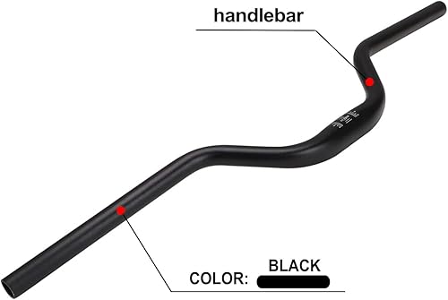 Miniatura 3 de JFG RACING Surron 7075 - Manillar de aluminio de 1.252 in y 78 de pulgada y 0.866 in y barra de mango elevada para Sur RonSurronLight BeeX160X260,