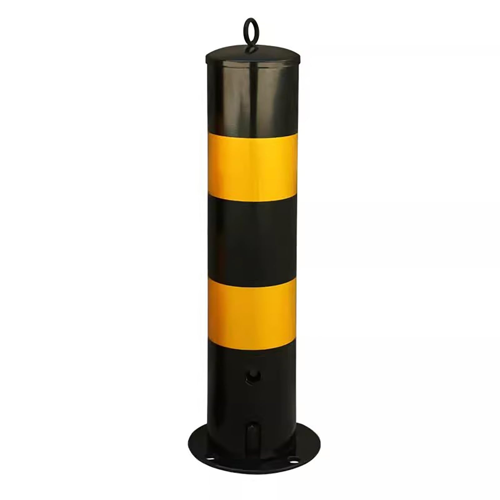 SaryEdge Parking Bollards Steel Anti-Rust Driveway Post Pole Barriers with Screws,1pcs,1pcs