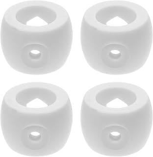 ibasenice 4Pcs Foosball Rod Positioner Rings for Tabletop Soccer Game Precise Ball Placement Replacement Parts Foosball Table Accessories
