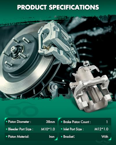 Image of SCITOO Rear Right Disc Brake Caliper With Bracket 19B2718
