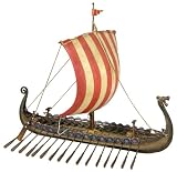Drekar Viking Ship Dragons Head Figurine