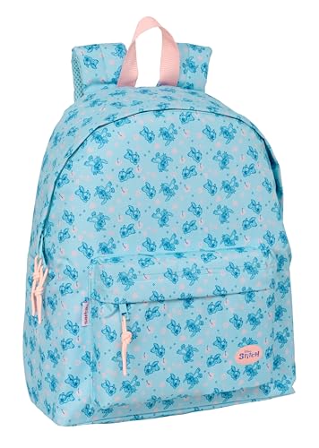 safta STITCH OHANA - Day Pack Enfant, Sac à dos pour enfant, qualité et résistance maximale, confortable et polyvalent, 33 x 15 x 42 cm