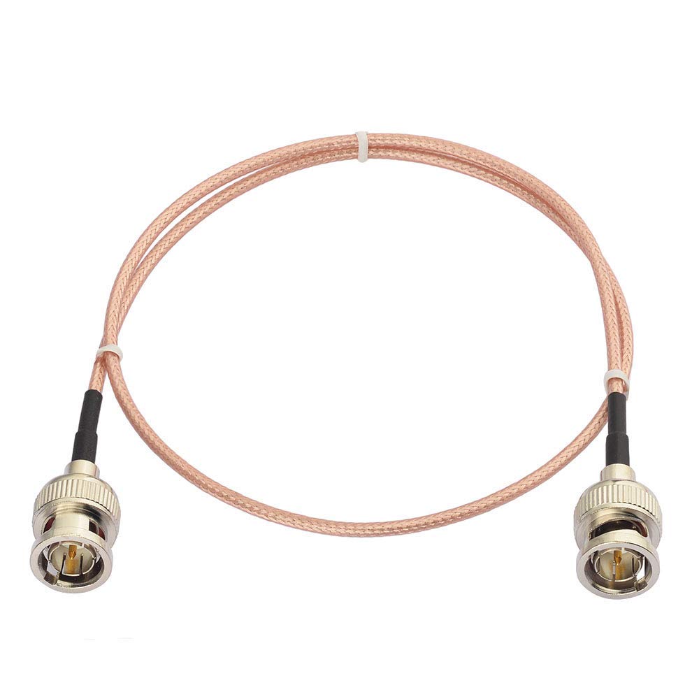 Bingfu Câble Rallonge BNC Vidéo SDI BNC Mâle vers Mâle 75 Ohm Cordon Câble Coaxial RG179 Fin 60 cm pour Moniteur Caméra SDI 4K 1080P 6G3G HD Enregistreur Caméras et équipements Vidéo