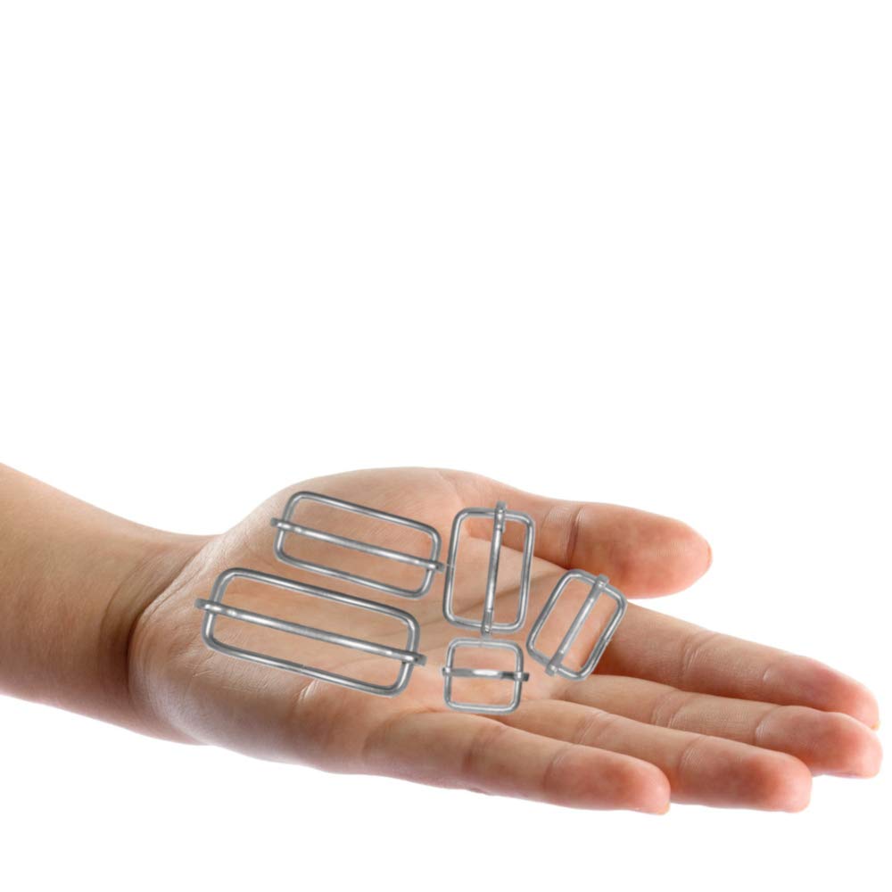 Confezione multipla di ferramenta multiuso assortita in metallo – Hardware oro e argento per anelli, borse a mano, accessori fai da te, pezzi di diverse dimensioni per confezione