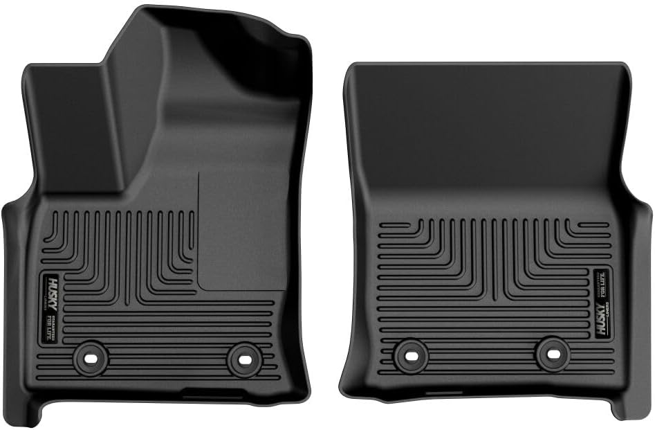 Husky Liners X-act Contour Floor Mats | Fits 2022-2024 Lexus LX600 | Front Row, 2-pc Black - 50871