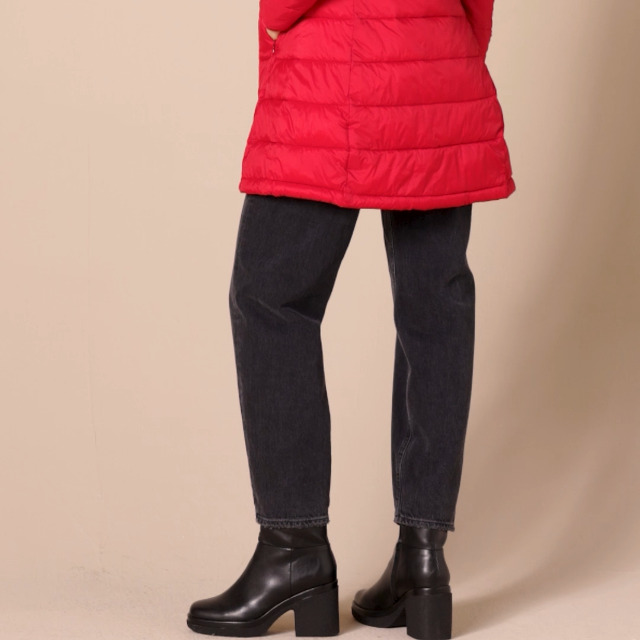 Essentials Piumino Leggero Impermeabile E Pieghevole Da Donna | Maniche Lunghe, Zip, Tasche | Taglie Forti Disponibili