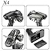 DUMBORC X4 RC Radio Transmitter and Receiver P6F, 4 Channel Rc Receiver and Transmitter Rc Car Remote and Receiver for RC Cars Boats Tanks