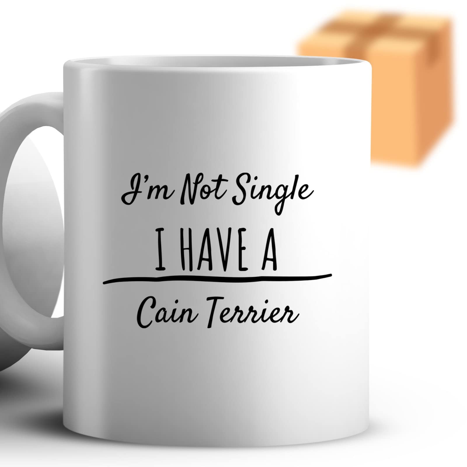 Coffee Mug i'm Not Single i Have a Cain Terrier- s - Sarcastic Humor - Funny - Gift for Pet Lovers - 367979