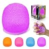 Gumdrop Squishy- Stress Balls for Kids and Adults, Super Solid Squeeze Ball, Sensory for Stress Relief, Birthday, Easter Basket Stuffers and Party Favors (Purple