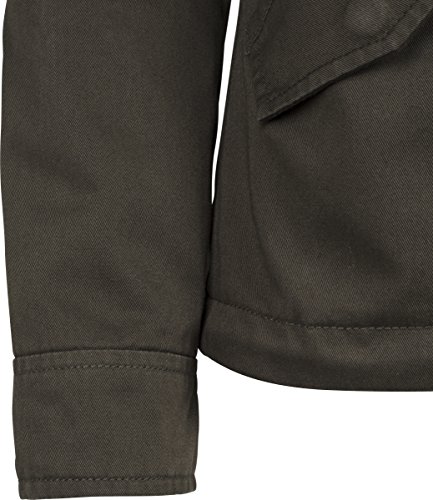 Urban Classics Ladies Basic Cotton Parka, Verde