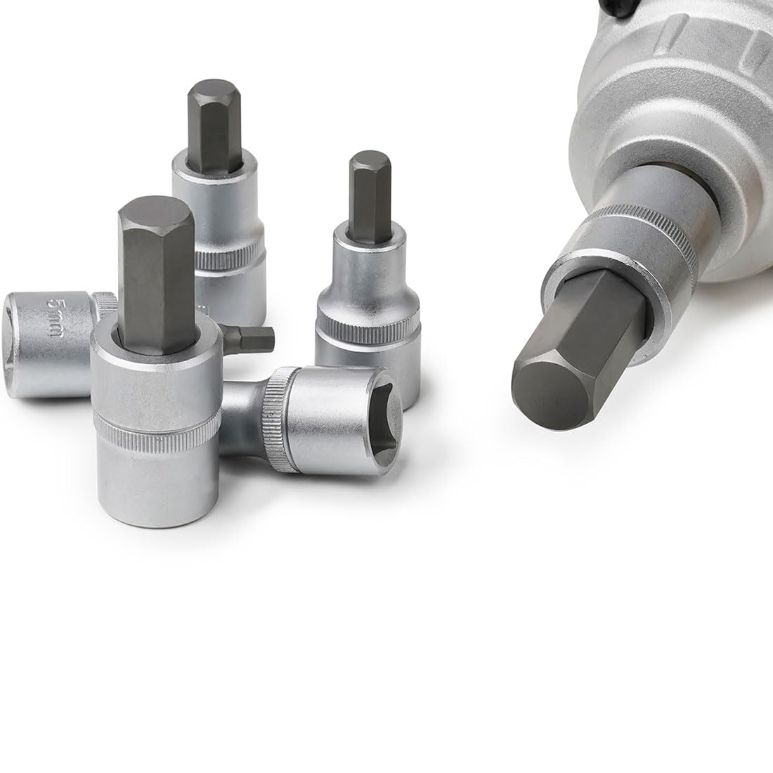 QUARKZMAN 1/4" Entraînement Externe Torx Douille Peu Profonde