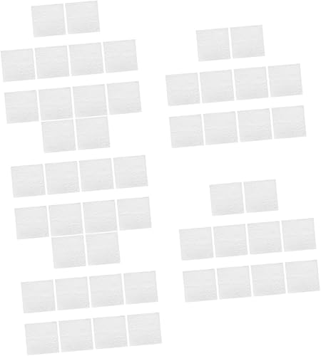 DOITOOL 50 Pcs Wall Sticker White Stickers Ceiling Wallpaper Foam Wall Panels 3D Art Wall 3D Wall Panel Pe Foam Wall Panel 3D Art Wall Panels Wall