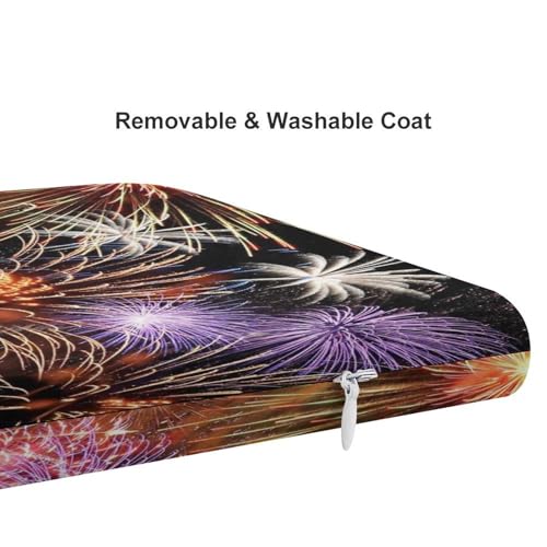 Cojín viscoelástico 3D Explosion Firework con funda lavable y espuma de alta densidad 5