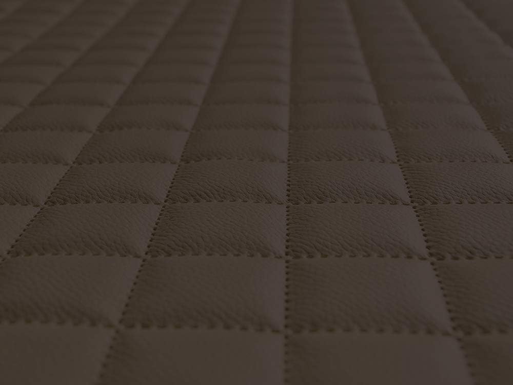 Laminated Quilted Faux Leather Upholstery Fabric By The Metre Upholstery Fabric Decorative Fabric 29 Grau
