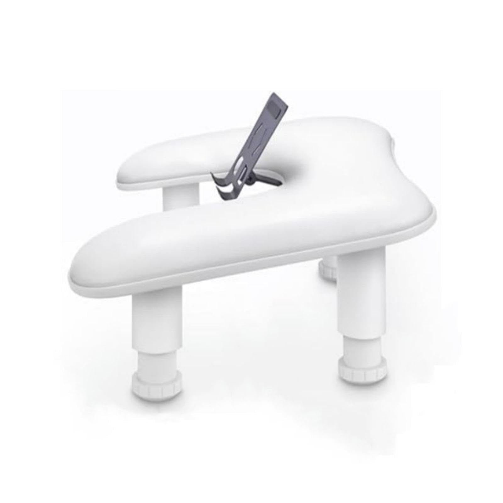 predolo Poggiabraccia per Unghie a Forma di U, Cuscino Ergonomico Portatile in Pelle PU per Manicure, per Uso Domestico Fai Da Te in Salone